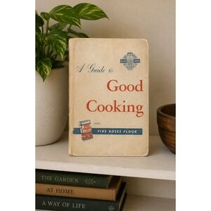 Five Roses Flour 1938 A Guide to Good Cooking Cookbook Spiral Canadiana Vintage